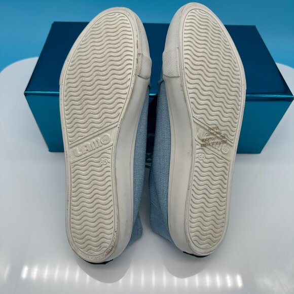 Lamo Women's Vita Canvas Casual Lace Up Low Top Sneaker Shoe, Size 8.5, Sky Blue - Picture 8 of 14